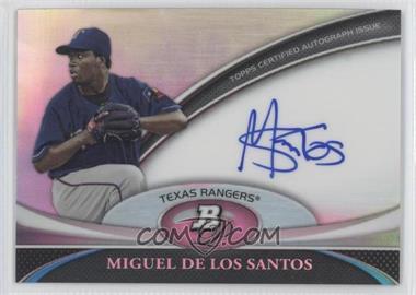 2011 Bowman Platinum - Prospect Autographs #BPA-MD - Miguel De Los Santos