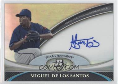 2011 Bowman Platinum - Prospect Autographs #BPA-MD - Miguel De Los Santos