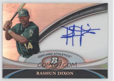 2011 Bowman Platinum - Prospect Autographs #BPA-RD - Rashun Dixon