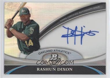 2011 Bowman Platinum - Prospect Autographs #BPA-RD - Rashun Dixon