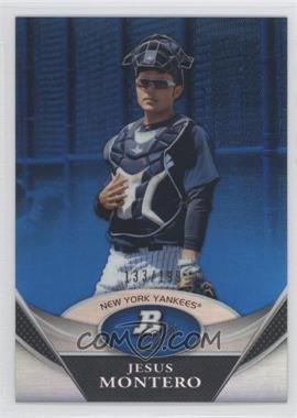 2011 Bowman Platinum - Prospects - Blue #BPP3 - Jesus Montero /199