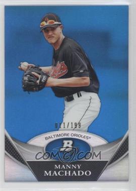 2011 Bowman Platinum - Prospects - Blue #BPP83 - Manny Machado /199