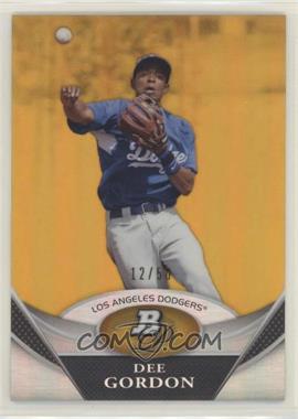 2011 Bowman Platinum - Prospects - Gold #BPP2 - Dee Gordon /50