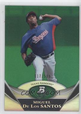 2011 Bowman Platinum - Prospects - Green #BPP13 - Miguel De Los Santos /599