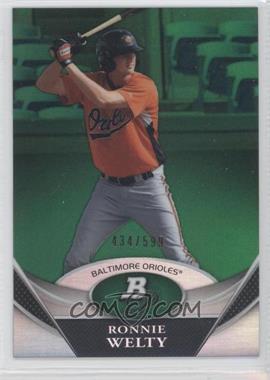 2011 Bowman Platinum - Prospects - Green #BPP14 - Ronnie Welty /599