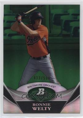 2011 Bowman Platinum - Prospects - Green #BPP14 - Ronnie Welty /599