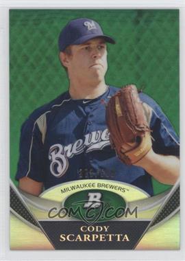 2011 Bowman Platinum - Prospects - Green #BPP52 - Cody Scarpetta /599