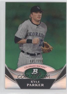 2011 Bowman Platinum - Prospects - Green #BPP69 - Kyle Parker /599