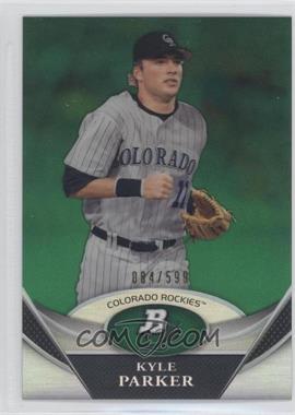 2011 Bowman Platinum - Prospects - Green #BPP69 - Kyle Parker /599