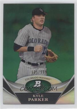 2011 Bowman Platinum - Prospects - Green #BPP69 - Kyle Parker /599