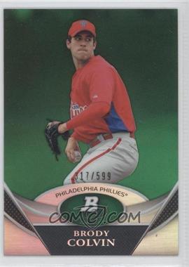 2011 Bowman Platinum - Prospects - Green #BPP85 - Brody Colvin /599