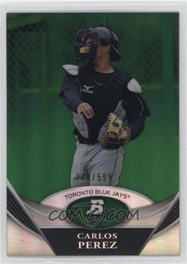 2011 Bowman Platinum - Prospects - Green #BPP97 - Carlos Perez /599