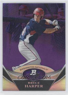 2011 Bowman Platinum - Prospects - Retail Purple Refractor #BPP1 - Bryce Harper