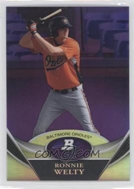 2011 Bowman Platinum - Prospects - Retail Purple Refractor #BPP14 - Ronnie Welty
