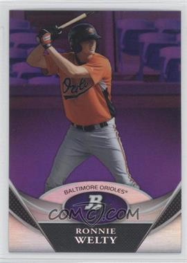 2011 Bowman Platinum - Prospects - Retail Purple Refractor #BPP14 - Ronnie Welty