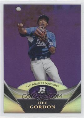 2011 Bowman Platinum - Prospects - Retail Purple Refractor #BPP2 - Dee Gordon