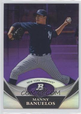 2011 Bowman Platinum - Prospects - Retail Purple Refractor #BPP29 - Manny Banuelos