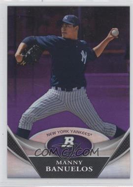 2011 Bowman Platinum - Prospects - Retail Purple Refractor #BPP29 - Manny Banuelos