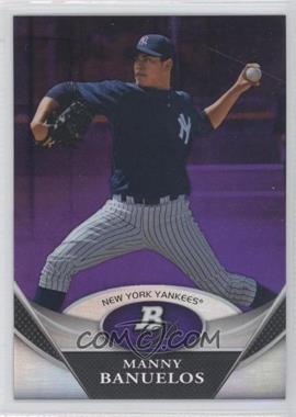 2011 Bowman Platinum - Prospects - Retail Purple Refractor #BPP29 - Manny Banuelos