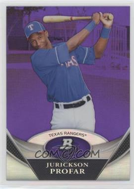 2011 Bowman Platinum - Prospects - Retail Purple Refractor #BPP34 - Jurickson Profar