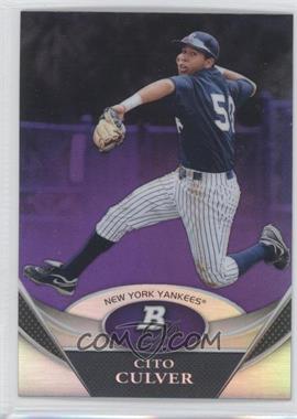 2011 Bowman Platinum - Prospects - Retail Purple Refractor #BPP37 - Cito Culver