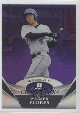 2011 Bowman Platinum - Prospects - Retail Purple Refractor #BPP44 - Wilmer Flores