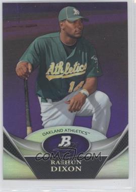 2011 Bowman Platinum - Prospects - Retail Purple Refractor #BPP49 - Rashun Dixon