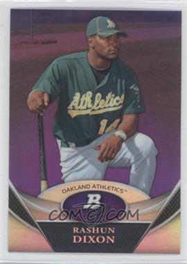 2011 Bowman Platinum - Prospects - Retail Purple Refractor #BPP49 - Rashun Dixon