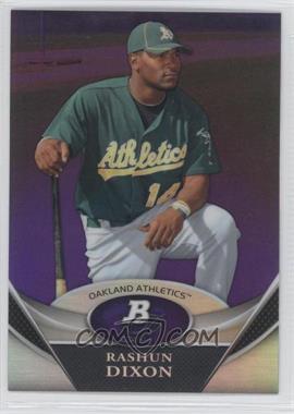 2011 Bowman Platinum - Prospects - Retail Purple Refractor #BPP49 - Rashun Dixon