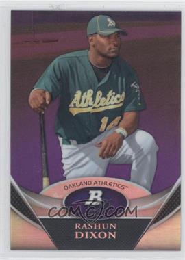 2011 Bowman Platinum - Prospects - Retail Purple Refractor #BPP49 - Rashun Dixon