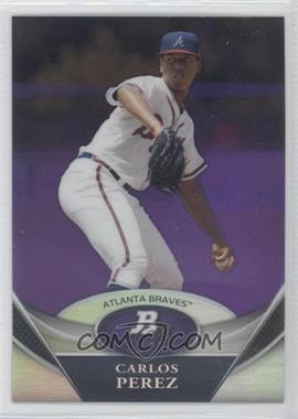 2011 Bowman Platinum - Prospects - Retail Purple Refractor #BPP58 - Carlos Perez