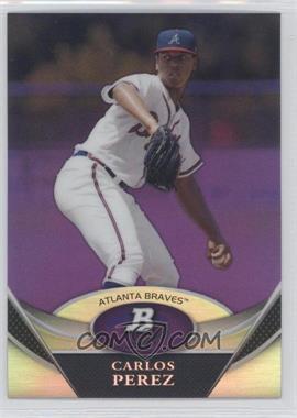 2011 Bowman Platinum - Prospects - Retail Purple Refractor #BPP58 - Carlos Perez