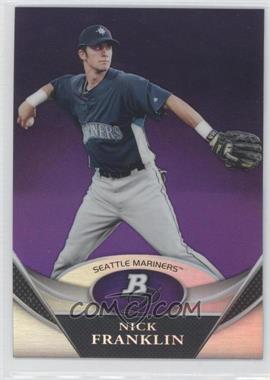 2011 Bowman Platinum - Prospects - Retail Purple Refractor #BPP64 - Nick Franklin