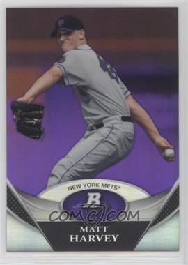 2011 Bowman Platinum - Prospects - Retail Purple Refractor #BPP66 - Matt Harvey