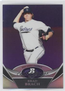 2011 Bowman Platinum - Prospects - Retail Purple Refractor #BPP70 - Brad Brach