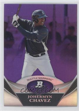 2011 Bowman Platinum - Prospects - Retail Purple Refractor #BPP71 - Johermyn Chavez