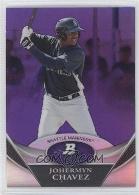 2011 Bowman Platinum - Prospects - Retail Purple Refractor #BPP71 - Johermyn Chavez