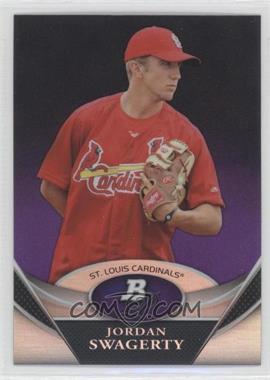 2011 Bowman Platinum - Prospects - Retail Purple Refractor #BPP74 - Jordan Swagerty