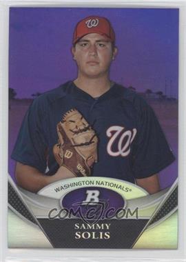 2011 Bowman Platinum - Prospects - Retail Purple Refractor #BPP89 - Sammy Solis