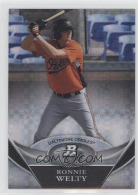 2011 Bowman Platinum - Prospects - X-Fractor #BPP14 - Ronnie Welty