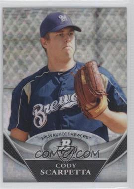 2011 Bowman Platinum - Prospects - X-Fractor #BPP52 - Cody Scarpetta