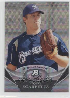 2011 Bowman Platinum - Prospects - X-Fractor #BPP52 - Cody Scarpetta