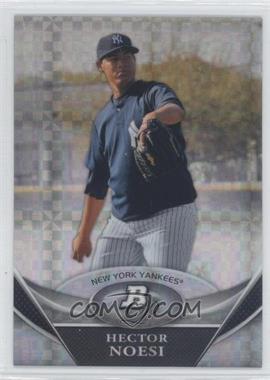 2011 Bowman Platinum - Prospects - X-Fractor #BPP62 - Hector Noesi