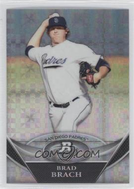 2011 Bowman Platinum - Prospects - X-Fractor #BPP70 - Brad Brach