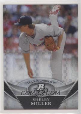 2011 Bowman Platinum - Prospects - X-Fractor #BPP72 - Shelby Miller