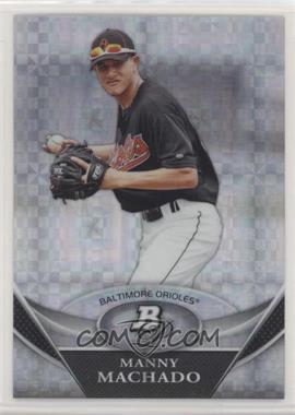 2011 Bowman Platinum - Prospects - X-Fractor #BPP83 - Manny Machado