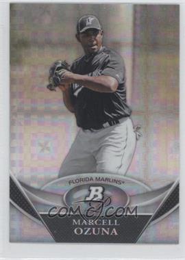 2011 Bowman Platinum - Prospects - X-Fractor #BPP88 - Marcell Ozuna