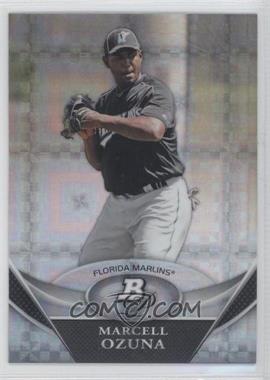 2011 Bowman Platinum - Prospects - X-Fractor #BPP88 - Marcell Ozuna