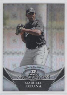 2011 Bowman Platinum - Prospects - X-Fractor #BPP88 - Marcell Ozuna