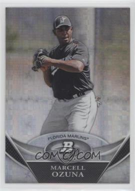 2011 Bowman Platinum - Prospects - X-Fractor #BPP88 - Marcell Ozuna